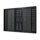Janela De Alumínio Veneziana Classic 06 Folhas Preto - 100x120