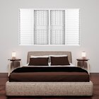 Janela De Alumínio Veneziana De Correr 120x120cm 6 Folhas 2 F