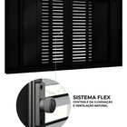 Janela De Alumínio Veneziana Flex 4 Folhas Móveis E 2 Fixas 1