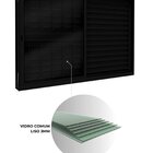 Janela De Alumínio Veneziana Lateral Com Grade 2 Folhas Móvei