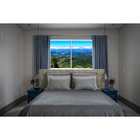 Janela de Correr 2 Folhas Alumínio Pintado Branco Linha Líder com Vidro Comum Incolor 1,00x1,00m Líder