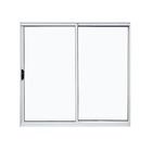 Janela de Correr 2 Folhas Alumínio Pintado Branco 1,00x1,00m Linha Home 3A Alumínio