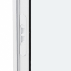 Janela de Correr 2 Folhas 1,00x1,00m Alumínio Pintado Branco Linha Vivace Artens