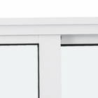 Janela de Correr 2 Folhas 1,00x1,00m Alumínio Pintado Branco Linha Vivace Artens