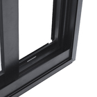 Janela de Correr 2 Folhas 1,00x1,00m Alumínio Pintado Preto Linha Vivace Artens