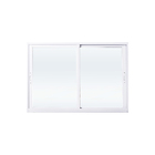 Janela de Correr 2 Folhas Alumínio Pintado Branco Linha Palace 1,00x1,50m Líder