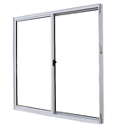 Janela de Correr 2 Folhas Alumínio Pintado Branco Linha Fortline com Vidro Comum Incolor 1,00x1,50m Atlântica