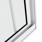 Janela de Correr 2 Folhas 1,00x1,50m Alumínio Pintado Branco Grade Quadrada Linha Vivace Artens