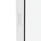 Janela de Correr 3 Folhas 1,00x1,50m Alumínio Pintado Branco Linha Vivace Artens