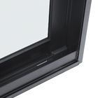 Janela de Correr 3 Folhas 1,00x1,50m Alumínio Pintado Preto Linha Vivace Artens