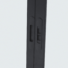 Janela de Correr 4 Folhas 1,00x1,50m Alumínio Pintado Preto Linha Vivace Artens