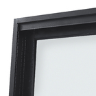 Janela de Correr 4 Folhas 1,00x1,50m Alumínio Pintado Preto Linha Vivace Artens