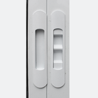 Janela de Correr 4 Folhas 1,00x2,00m Alumínio Pintado Branco Linha Vivace Artens