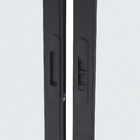 Janela de Correr 4 Folhas 1,00x2,00m Alumínio Pintado Preto Linha Vivace Artens