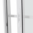 Janela de Correr 2 Folhas 1,20x1,20m Alumínio Pintado Branco Grade Quadrada Linha Vivace Artens