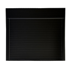 Janela de Correr 2 Folhas Alumínio Pintado Preto com Persiana Blackout 110V 1,20x1,50m Linha Veneza 3A Alumínio