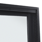 Janela de Correr 2 Folhas 1,20x1,50m Alumínio Pintado Preto Linha Vivace Artens