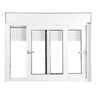 Janela de Correr 2 Folhas Alumínio Pintado Branco com Persiana Blackout 110V 1,20x2,00m Linha Veneza 3A Alumínio