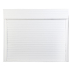 Janela de Correr 2 Folhas Alumínio Pintado Branco com Persiana Blackout 110V 1,20x2,00m Linha Veneza 3A Alumínio