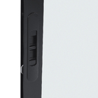 Janela de Correr 3 Folhas 1,20x2,00m Alumínio Pintado Preto Linha Vivace Artens