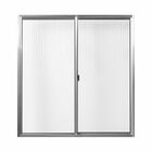 Janela De Correr 100x100 2 Folhas Vidro Natural Canelado Líde