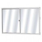 Janela De Correr 2 Folhas Móveis Soft Mgm 5,5 100 X 100 Vidro