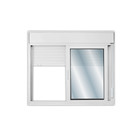 Janela de Correr 2 Folhas Persiana Integrada 120x150cm Branco MGM