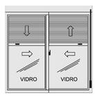 Janela De Correr 2 Folhas Persiana Integrada Branco- 120x160