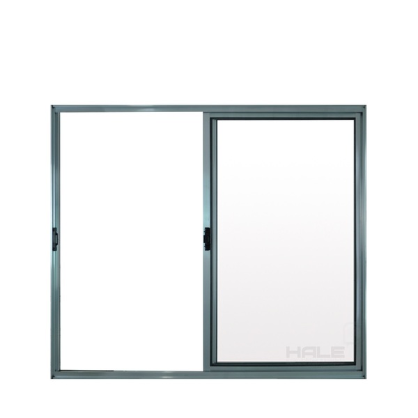 Janela De Correr 2 Folhas S/ Grade Aluminio Brilhante 1.00 X