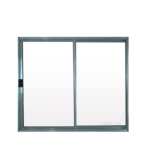 Janela De Correr 2 Folhas S/ Grade Aluminio Brilhante 1.00 X