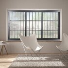 Janela De Correr 3 Folhas Com Vidro Liso 120x200cm