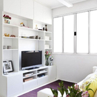 Janela De Correr 4 Folhas S/ Grade Alumínio Branco 1.00 X 1.2