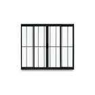 Janela De Correr Abertura Central 4 Folhas Vidro Liso 100x200