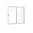 Janela de Correr Aço com Grade 100x150 Ullian