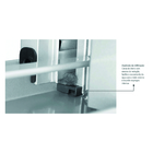 Janela Veneziana de Correr Aço Pintado Branco 1,00x1,20m Linha Pratika Sasazaki