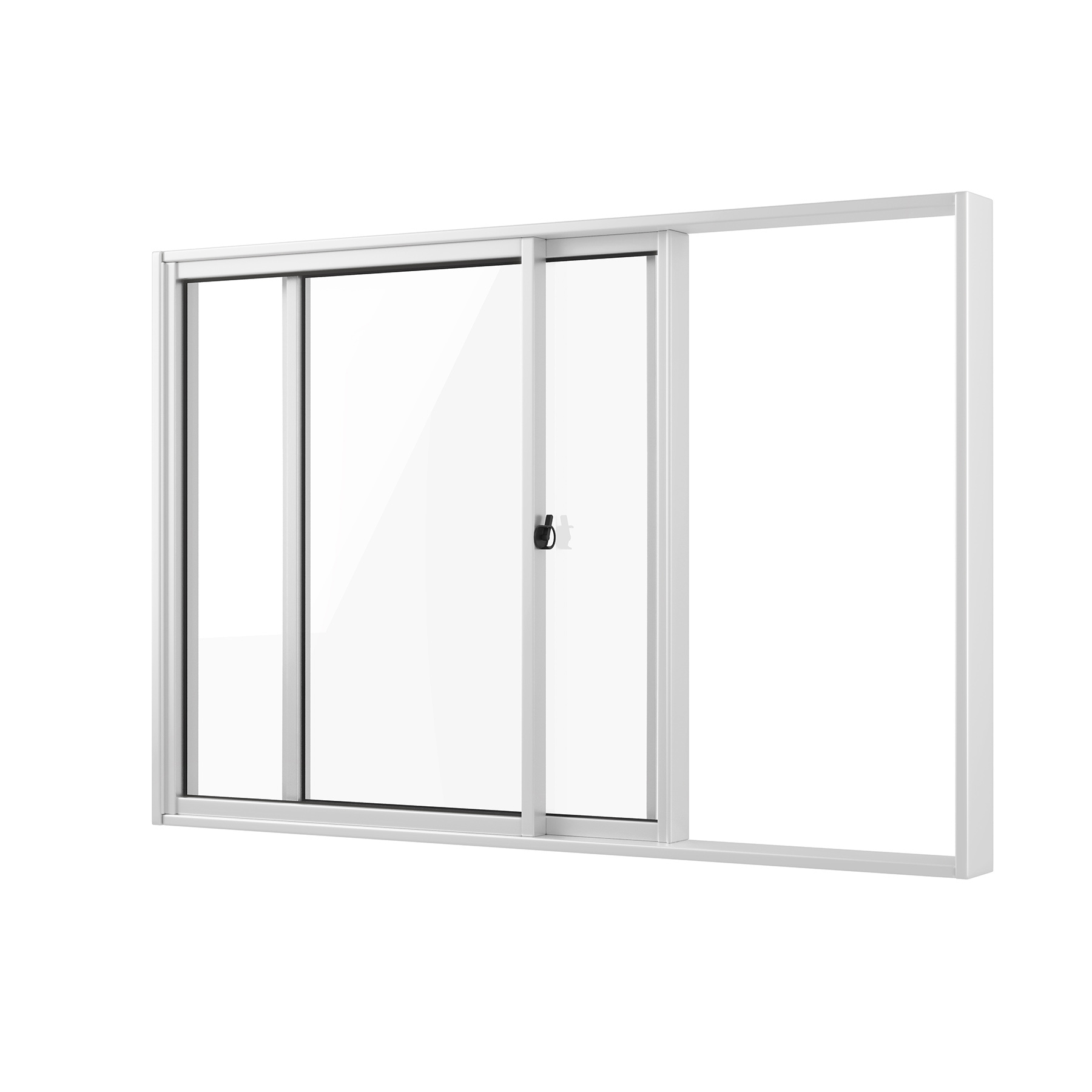 Janela de Correr em Alumínio Slim Líder