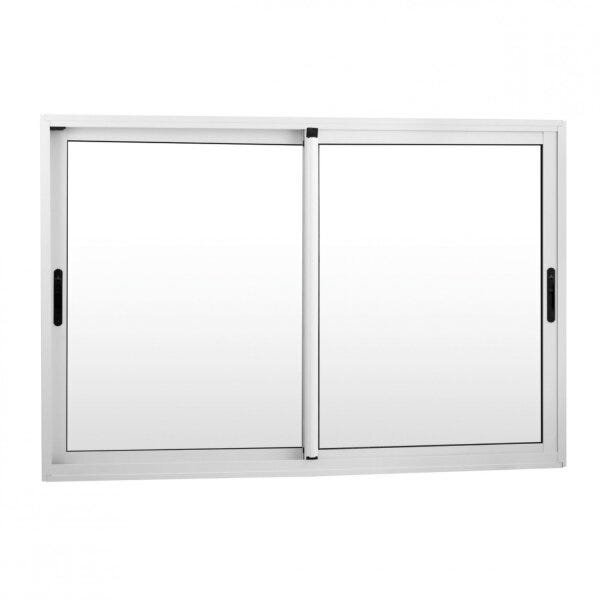 Janela De Correr Alumínio 2 Folhas Móveis E Alizar Mgm Projec