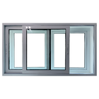 Janela de Sobrepor de Correr Alumínio Pintado Branco com Vidros Quádruplos e Câmara de Ar 1,60x1,30m Express Acústica