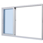 Janela De Correr Alumínio Branco 100x200x11,8cm 3 Folhas Móve