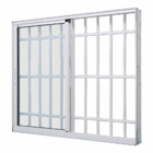Janela De Correr Alumínio Branco 120x120 2 Folhas Móveis Com