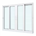 Janela De Correr Alumínio Branco 120x200x8cm 4 Folhas Sem Gra