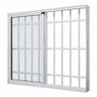 Janela De Correr Alumínio Branco 60x120 2 Folhas Móveis Com G