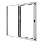 Janela de Correr Alumínio Pintado Branco 1,00x1,20m Linha Fortline Atlântica