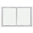 Janela de Correr Alumínio Pintado Branco 1,00x1,20m Linha Nobre CRV