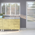 Janela de Correr Alumínio Pintado Branco com Grade Metal 1,00x1,50m Linha Alumifort Sasazaki