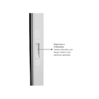 Janela Veneziana de Correr Alumínio Pintado Branco com Persiana Integrada Automática 1,20x1,50m Linha Alumifort Sasazaki