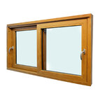 Janela de Correr 2 Folhas Alumínio Pintado Madeirado 1,20x2,00m Linha Veneza 3A Alumínio