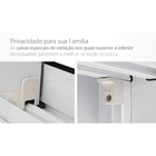 Janela de Correr Alumínio Pintado Branco 1,40x1,50m Linha Aluminium Sasazaki