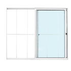 Janela de Correr 2 Folhas Alumínio Pintado Branco Linha Fortline com Grade e Vidro Comum Incolor 1,00x1,50m Atlântica