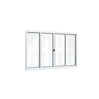Janela de Correr Central com Grade 120x150 Riobras Pronta Ullian